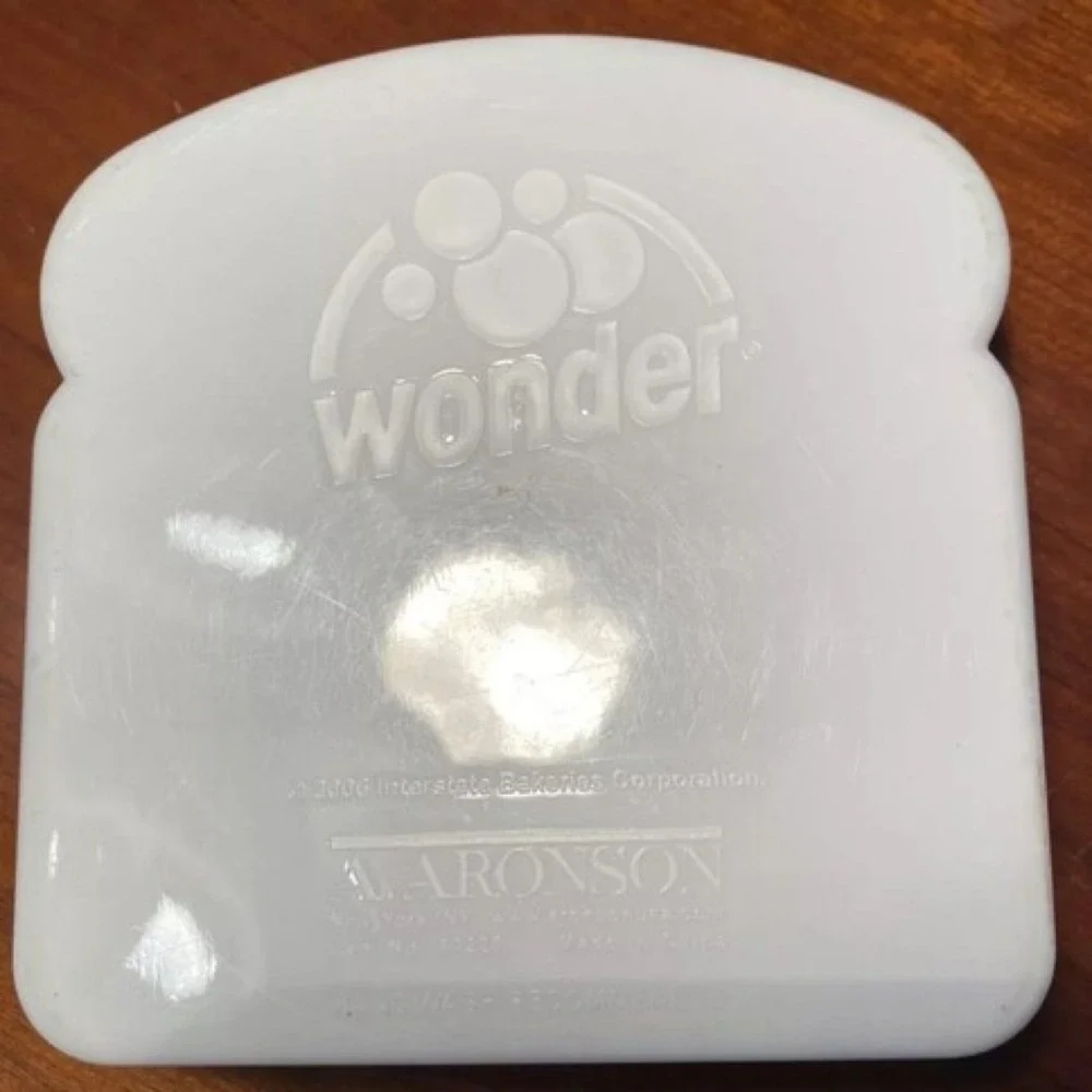 Vintage Wonder Bread Sandwich Container‎ Cases, Colorful Bread Slice Design